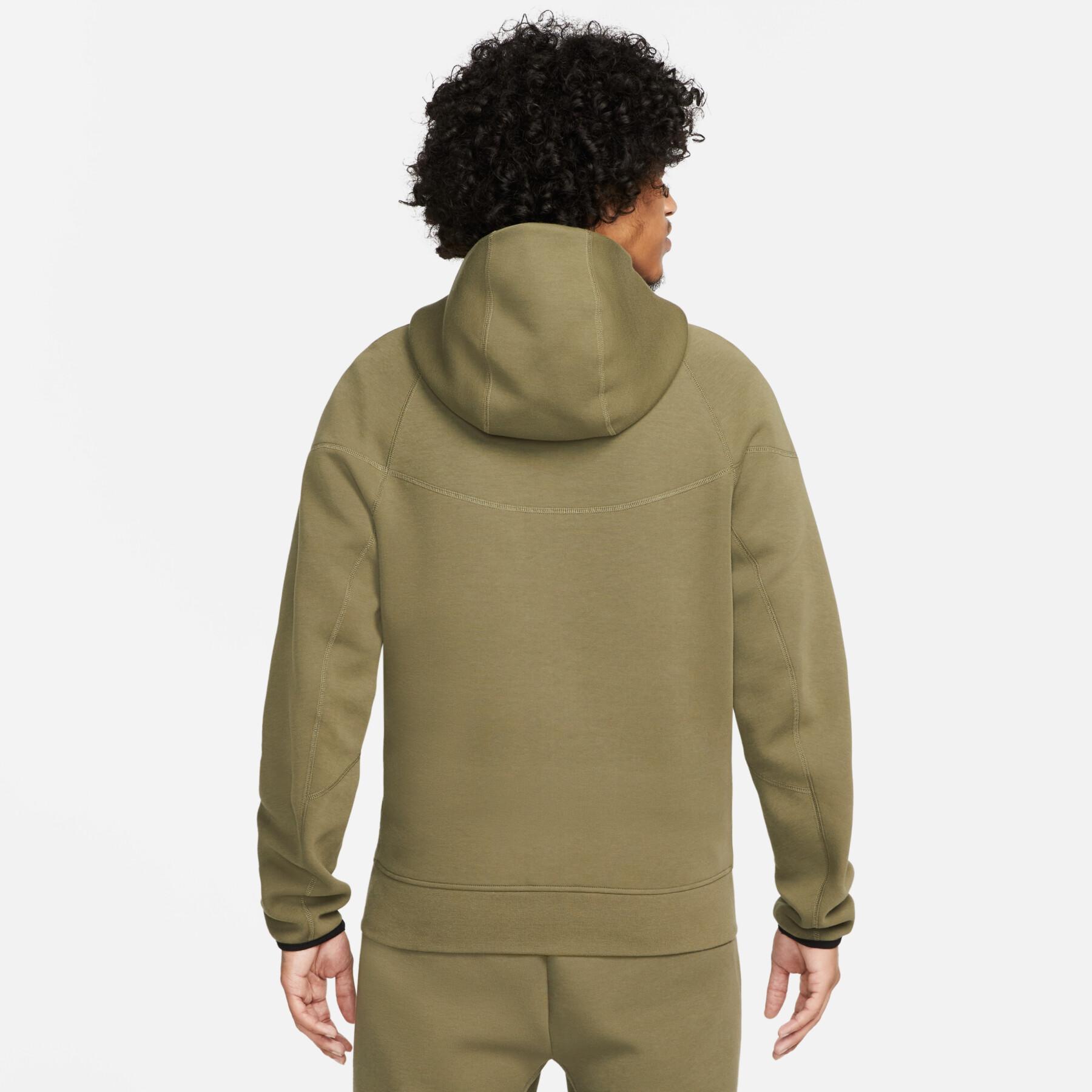 FootkornerWeste Nike Tech Fleece Windrunner - Khaki