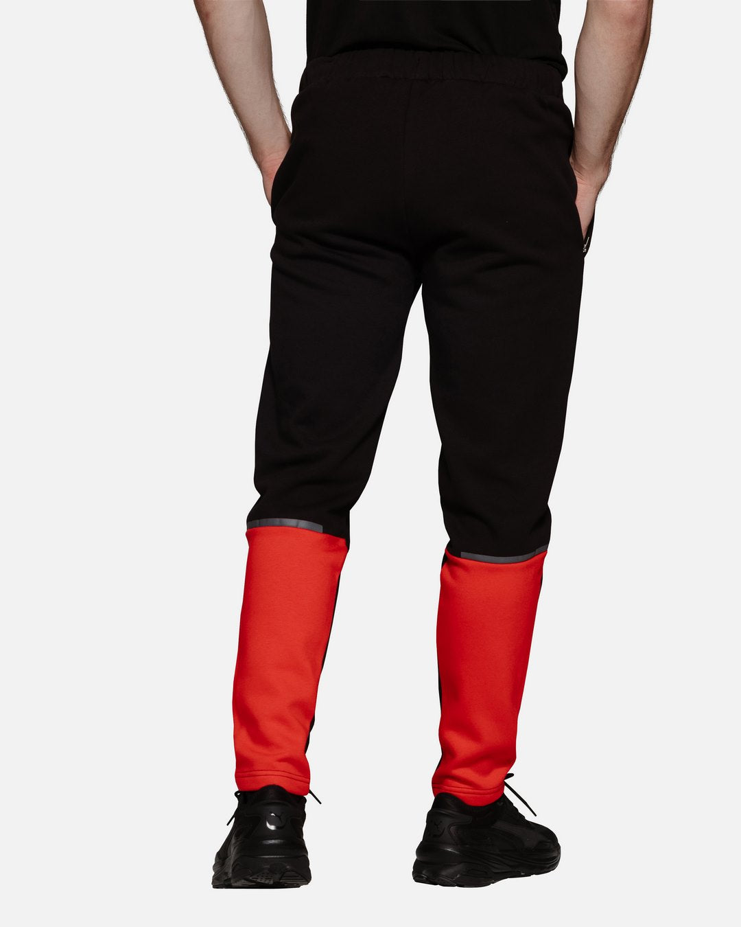 Pantaloni della tuta casual AC Milan Nero/Rosso – Footkorner