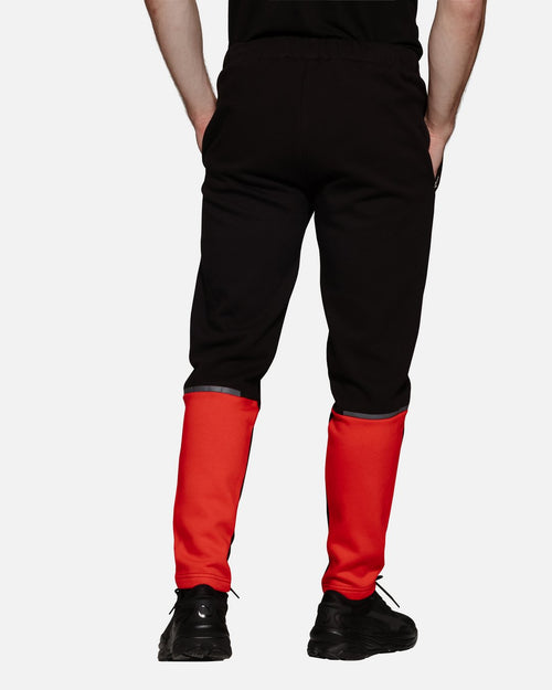Pantalon de survêtement Casuals Milan AC - Noir/Rouge - Footkorner