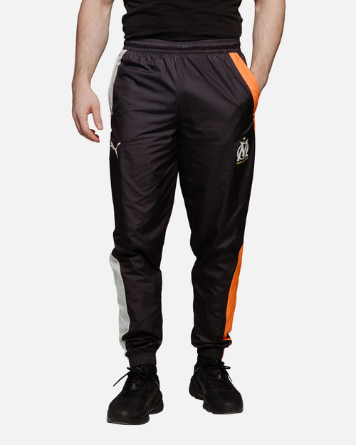 Pantalon de survêtement OM - Noir/Orange - Footkorner