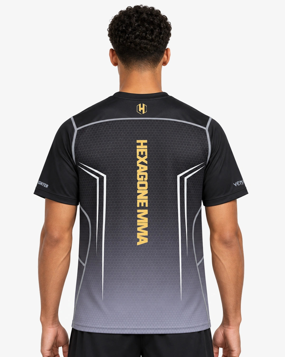 FootkornerT-shirt FK x Venum Hexagone MMA - Grigio/Oro