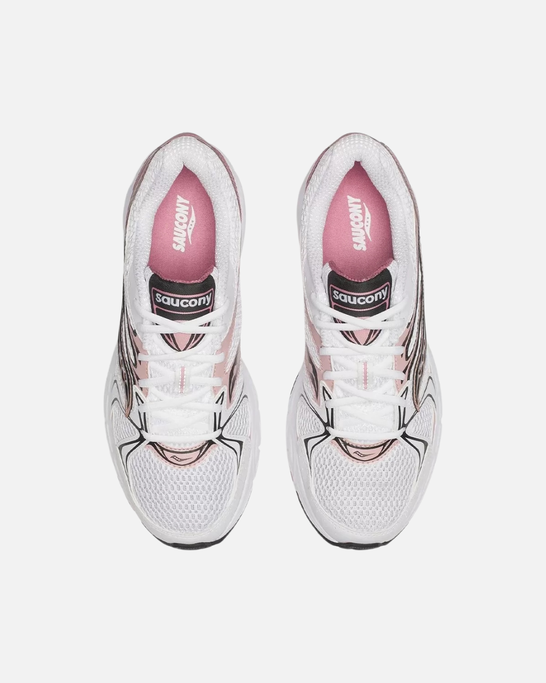 FootkornerSaucony Ride Millennium - Blanc/Rose