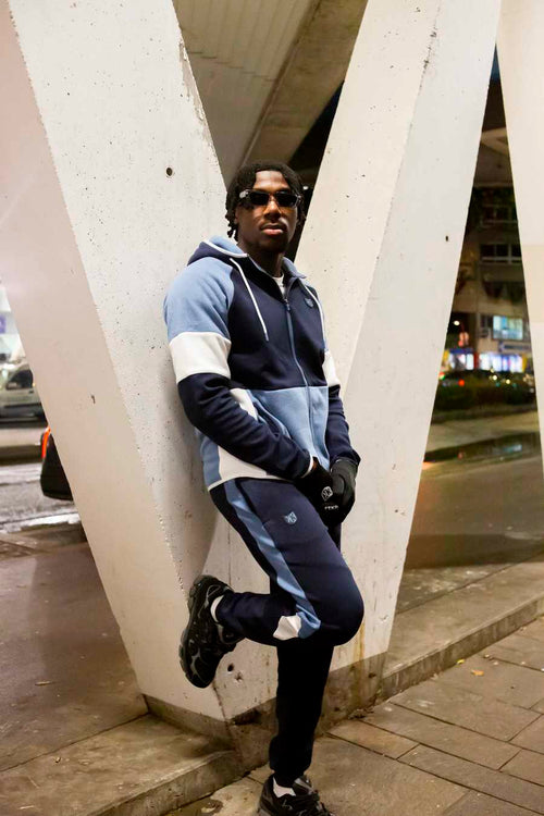 Survêtement FK Cliff - Marine/Blanc - Footkorner