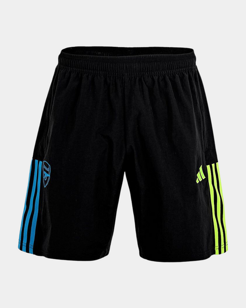 Short d'entrainement Arsenal  - Noir/Bleu/Jaune - Footkorner