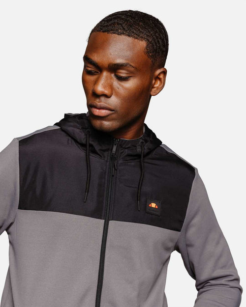 Ellesse Vallianth Jacket - Grey/Black - Footkorner