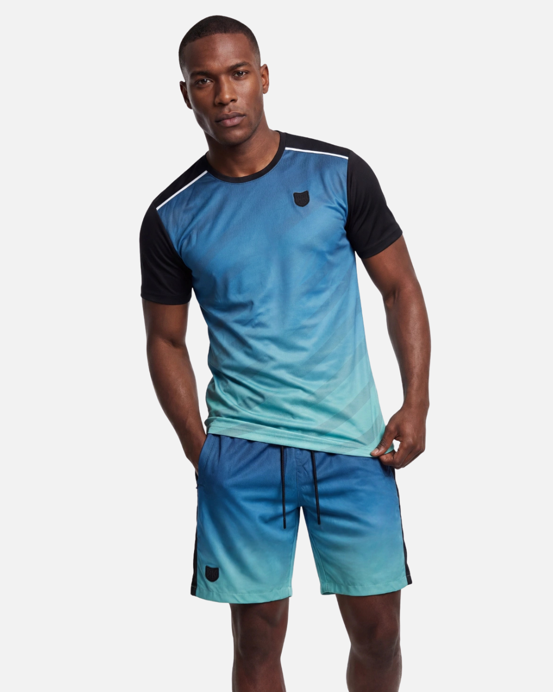 T-Shirt FK Rise - Blau/Schwarz