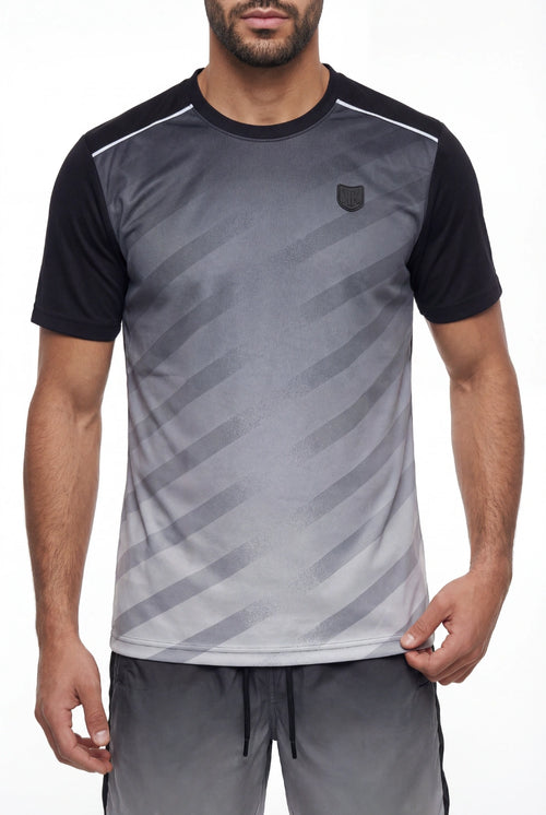T-Shirt FK Rise - Gris/Noir - Footkorner