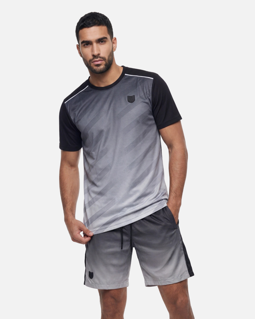 T-Shirt FK Rise - Gris/Noir - Footkorner