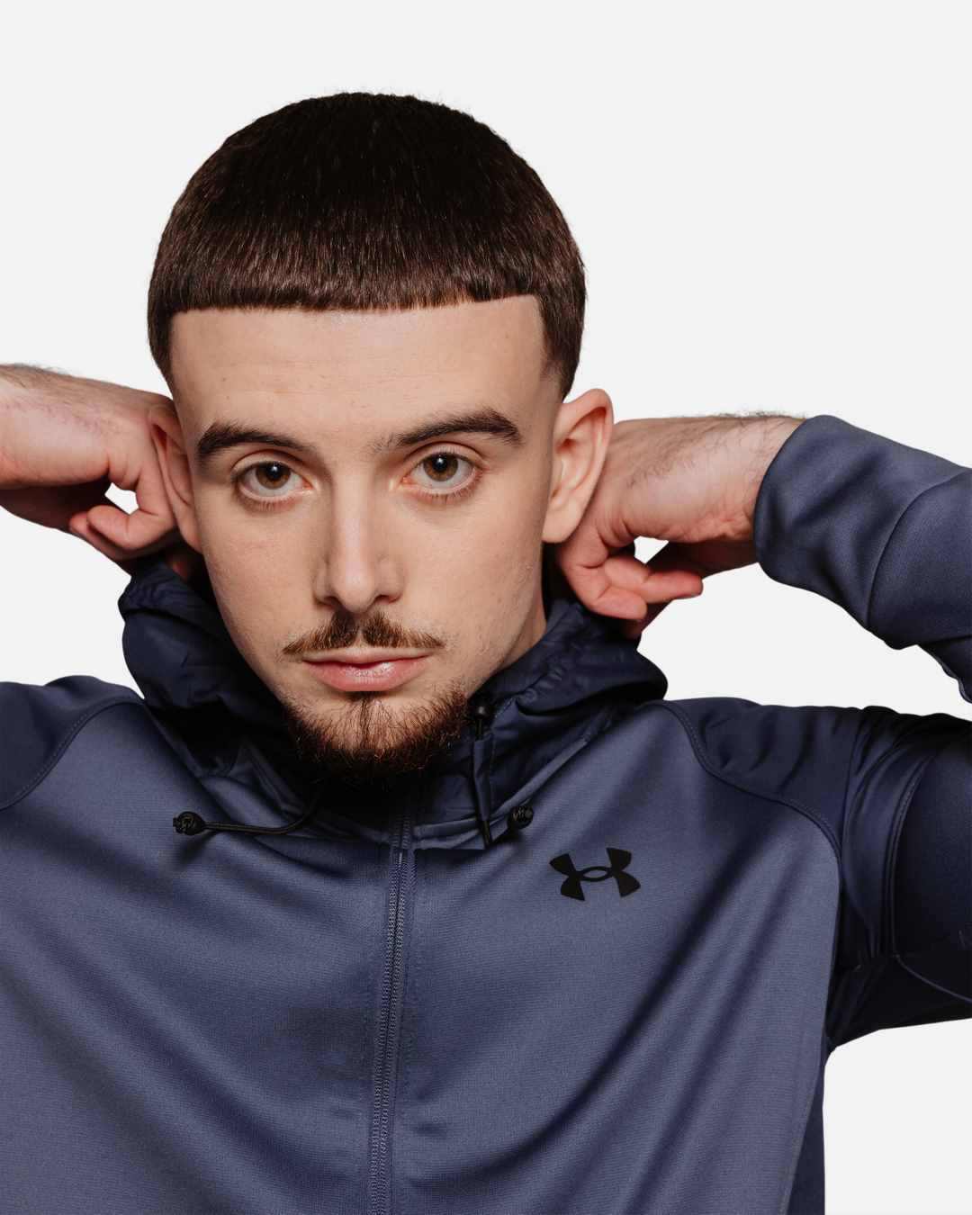Giacca con cappuccio Under Armour® Fleece Storm - Grigia
