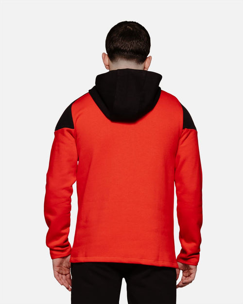 Veste à capuche Casuals Milan AC - Noir/Rouge - Footkorner