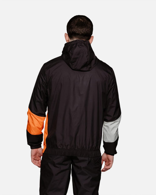 Veste de survêtement OM - Noir/Orange - Footkorner