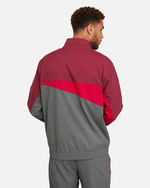 Veste de survêtement Milan AC - Rouge/Gris - Footkorner