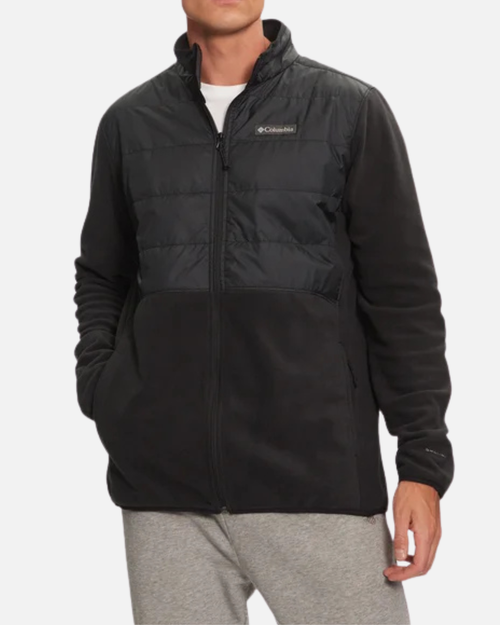 Veste polaire hybride Columbia Basin Butte - Noir - Footkorner