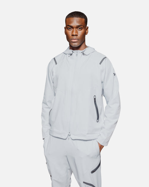 Giacca da tuta Under Armour Running Unstoppable - Grigio/Nero - Footkorner