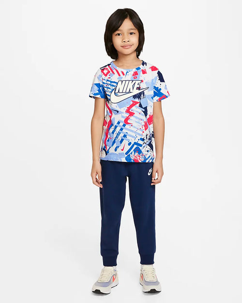 T-Shirt Nike Thrill Seeker Enfant - Bleu/Blanc/Rouge - Footkorner