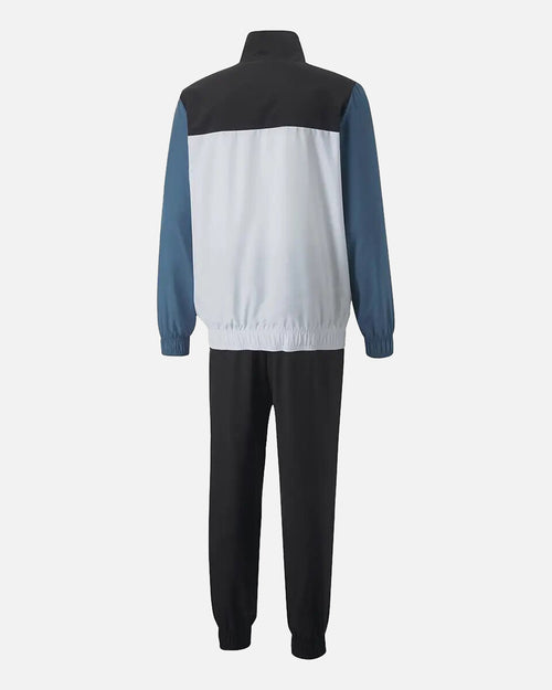 Puma Woven Trainingsanzug – Marine/Blau/Weiß - Footkorner