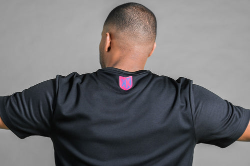 T-Shirt FK Mesh - Noir/Bleu/Violet - Footkorner