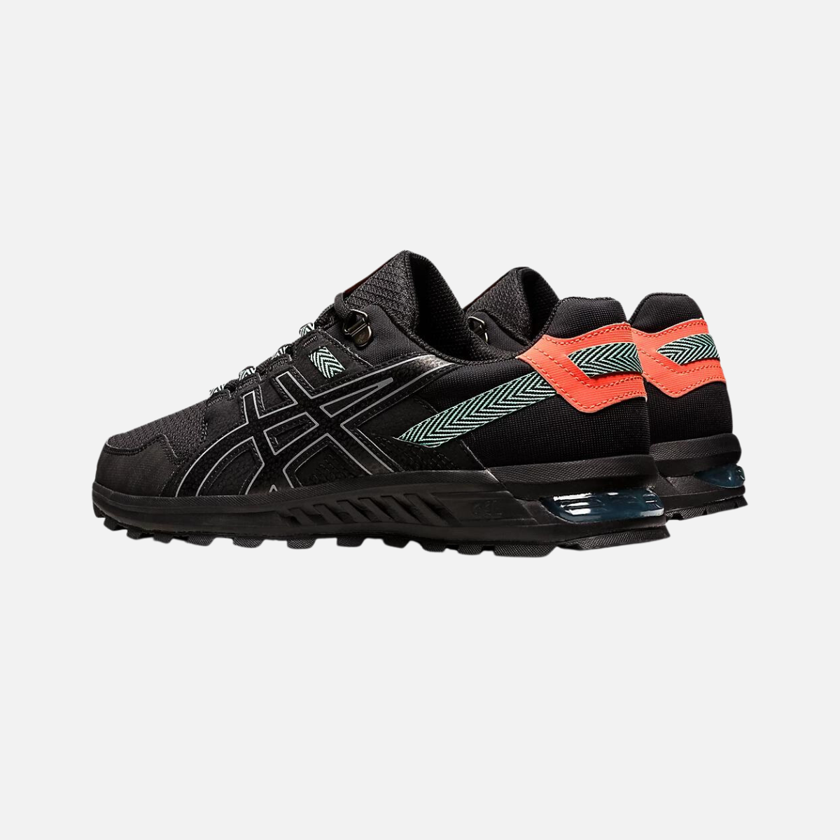 FootkornerAsics Gel Citrek - Nero/Bianco/Arancione