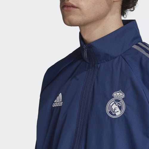 Veste Real Madrid Anthem - Bleu - Footkorner