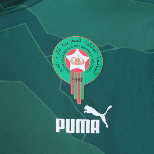 Morocco 2023 Windbreaker Jacket - Green/Red - Footkorner