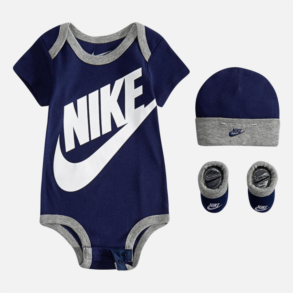 Conjunto Nike Sportswear para bebé - Azul/Gris/Blanco