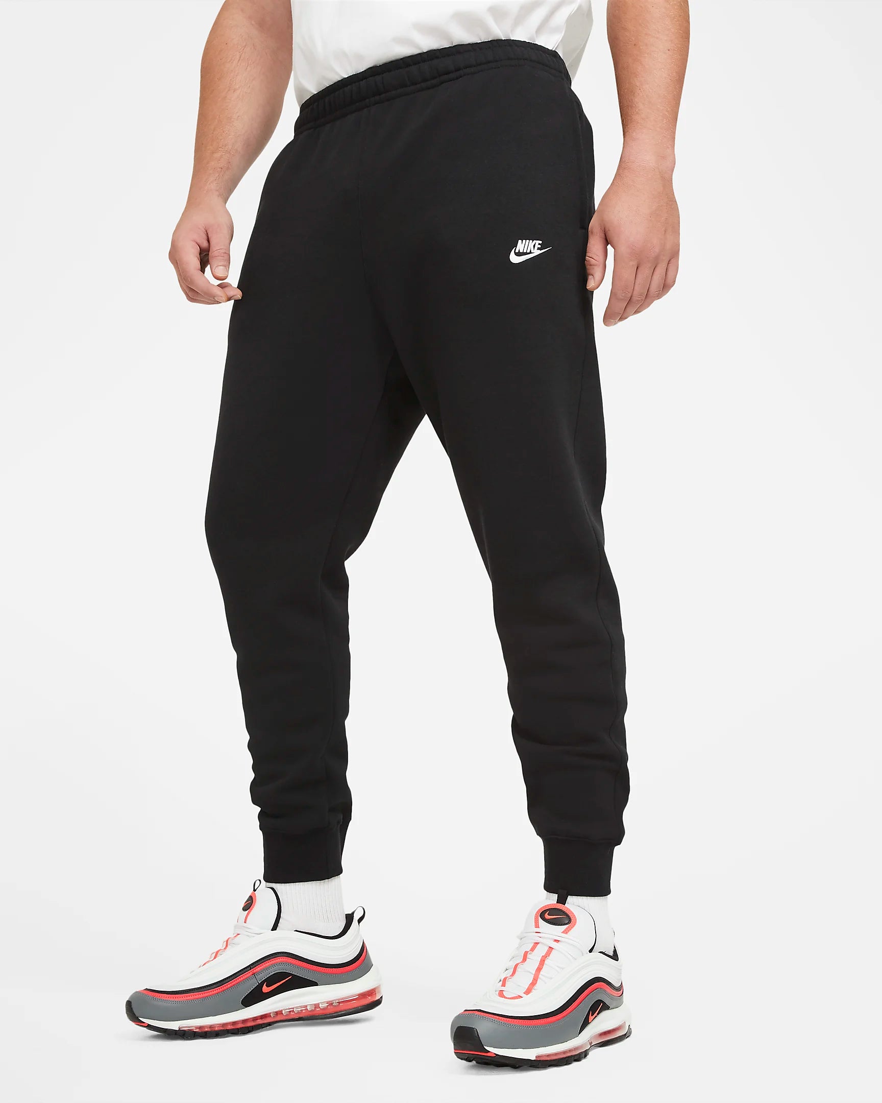 Nike Fleece Joggers - Black