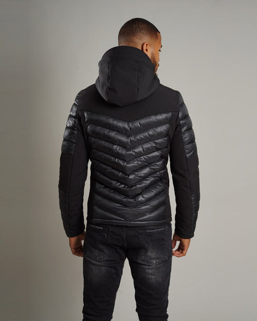 Comme des Loups Toronto Heated Jacket - Black  - Footkorner