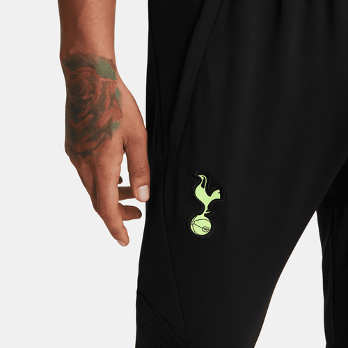 Tottenham Hotspur Strike Tracksuit Bottoms - Black/Yellow - Footkorner