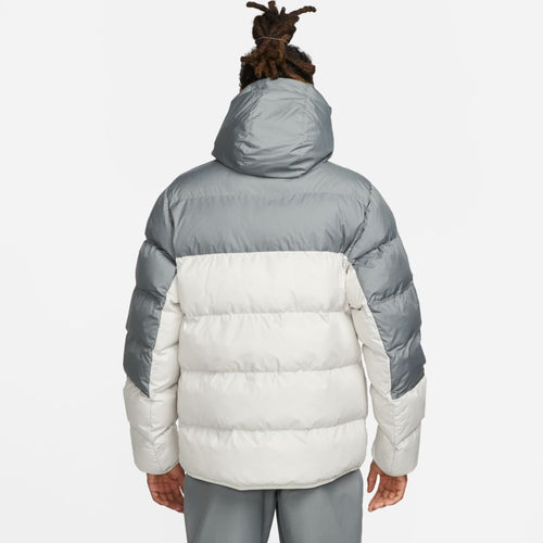 Nike Sportswear Storm-FIT Daunenjacke – Grau/Weiß - Footkorner