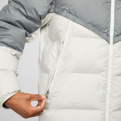 Nike Sportswear Storm-FIT Daunenjacke – Grau/Weiß - Footkorner