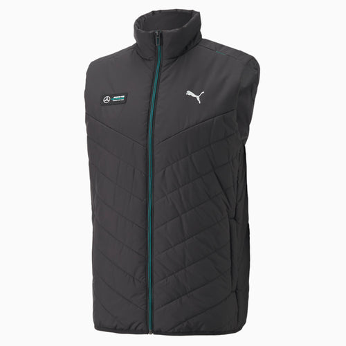 Puma AMG Ärmellose Pufferjacke – Schwarz - Footkorner