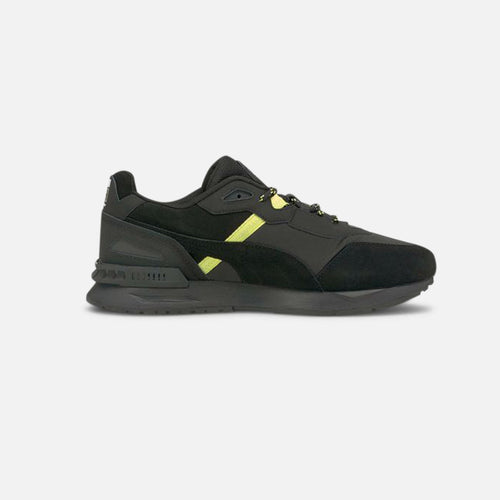 Puma x Helly Hansen Mirage Tech – Schwarz/Gelb - Footkorner