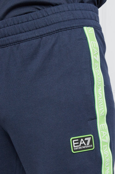 Pantalon Emporio Armani EA7 Logo Series - Bleu/Vert - Footkorner