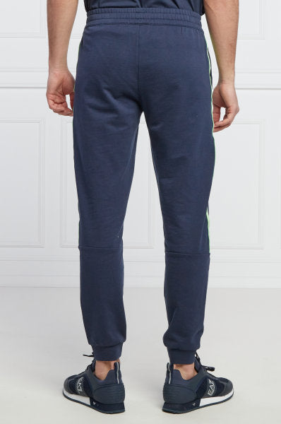 FootkornerPantalon Emporio Armani EA7 Logo Series - Bleu/Vert