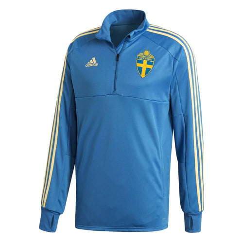 Maglia allenamento Svezia Adidas Mondiali 2018 Azzurro - Footkorner