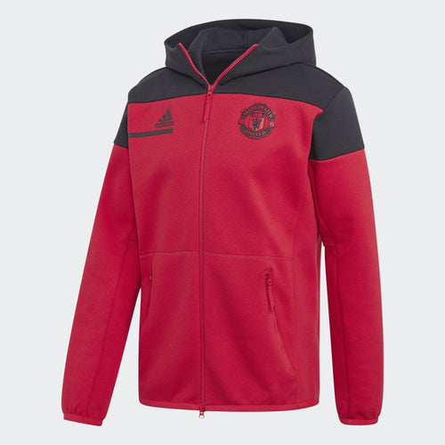 Veste Manchester United Hymne 2020/2021 – Rouge/Noir - Footkorner