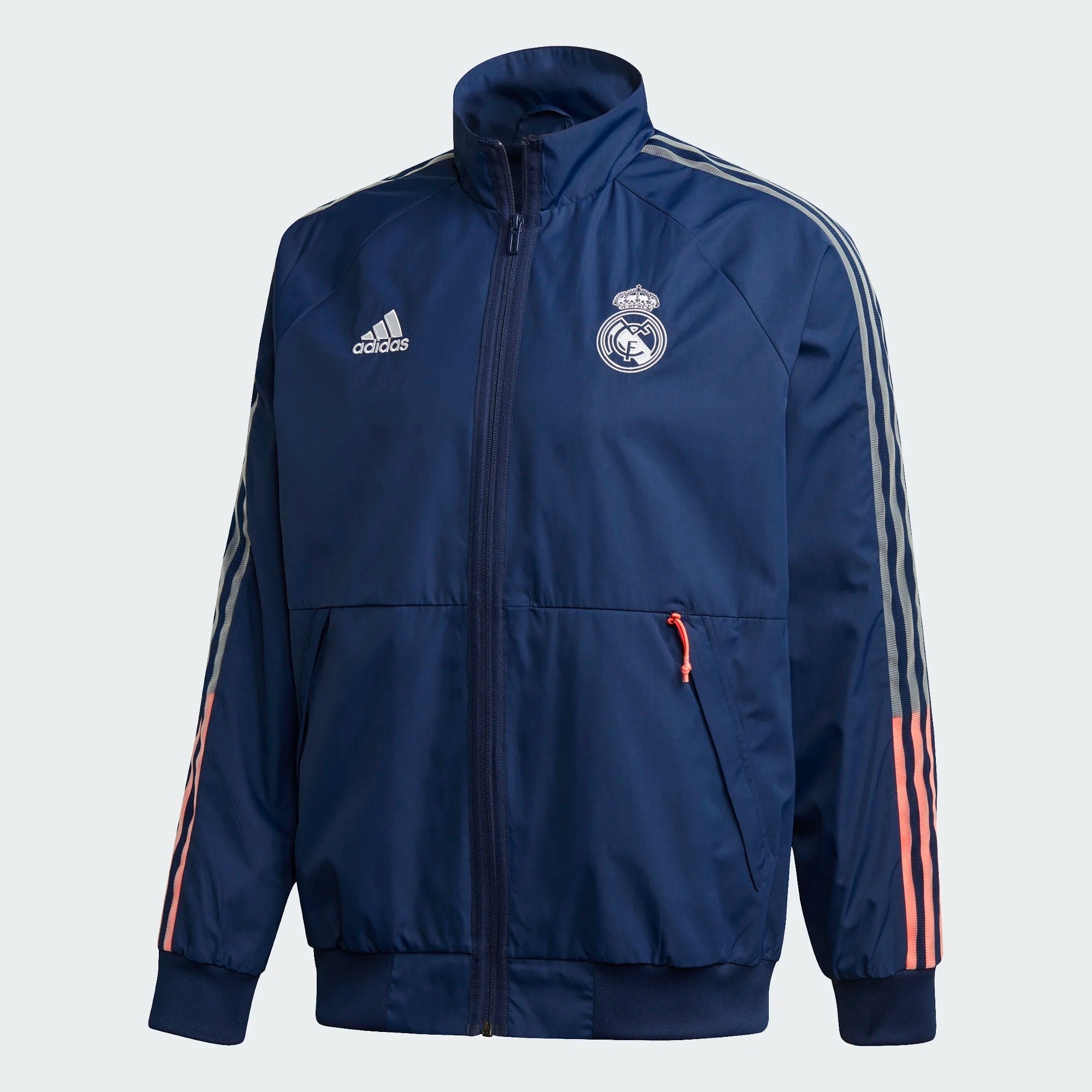 Real Madrid Anthem Jacket - Blue