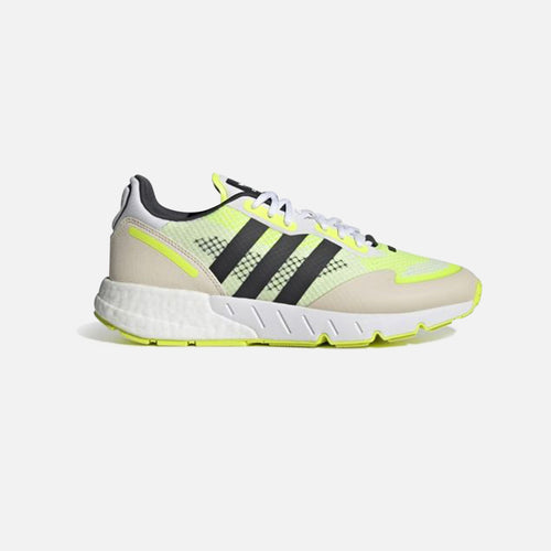 Adidas ZX 1K Boost - Blanc/Noir/Jaune - Footkorner