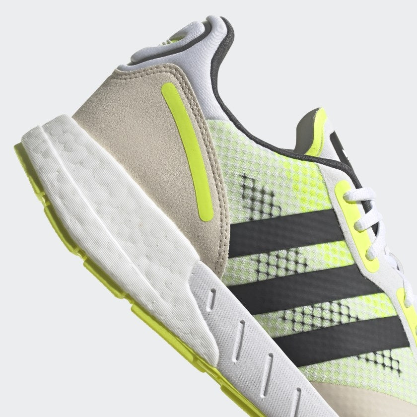 FootkornerAdidas ZX 1K Boost - Blanc/Noir/Jaune
