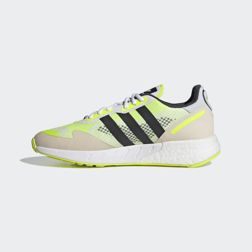 FootkornerAdidas ZX 1K Boost - Blanc/Noir/Jaune