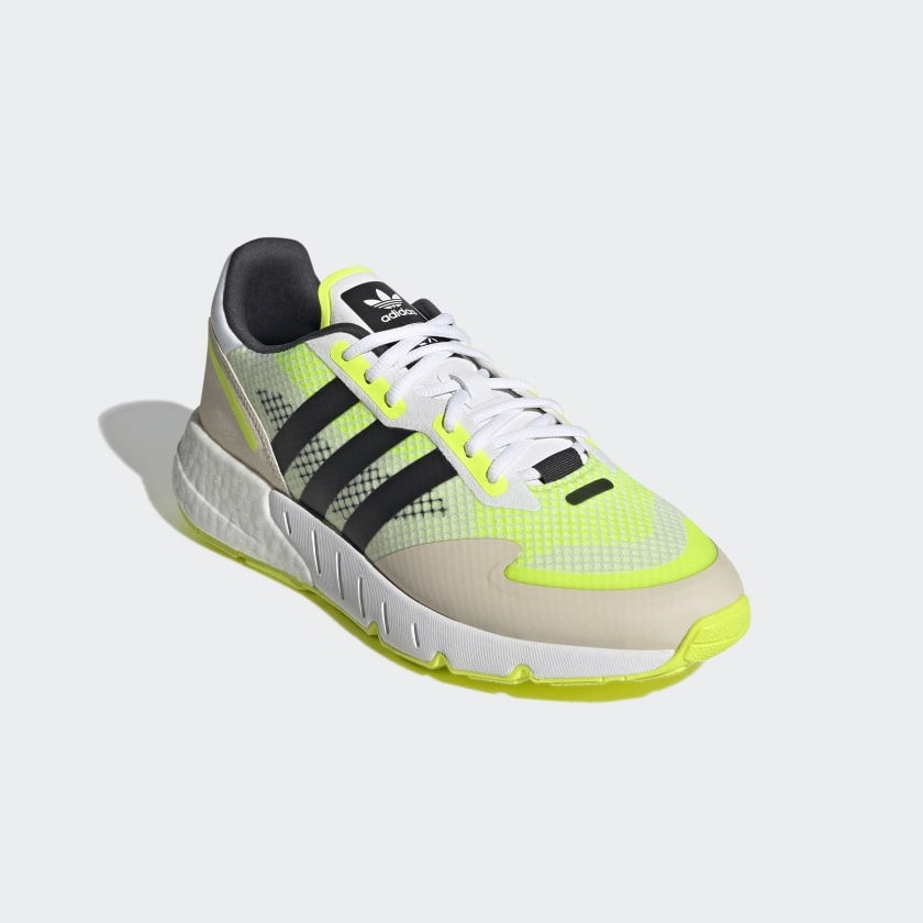 FootkornerAdidas ZX 1K Boost - Blanc/Noir/Jaune