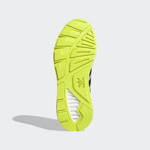 Adidas ZX 1K Boost - Blanc/Noir/Jaune - Footkorner