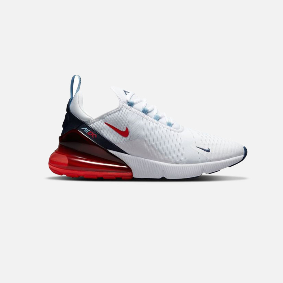 FootkornerAir Max 270 React USA - White/Blue/Red