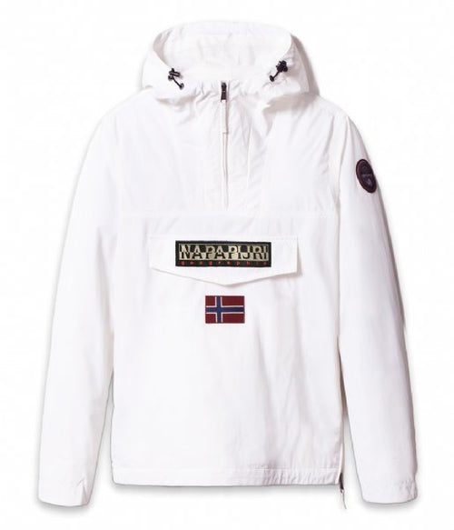 Anorak Napapijri Rainforest - Weiß - Footkorner