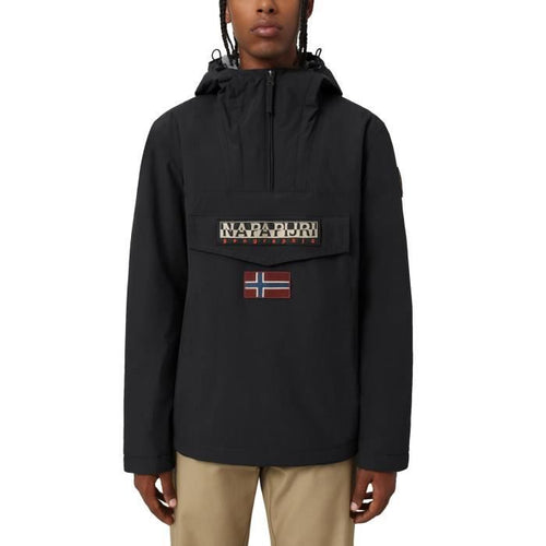Anorak Napapijri Rainforest - Noir - Footkorner