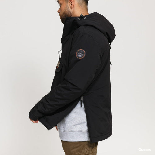 Anorak Napapijri Rainforest - Noir - Footkorner