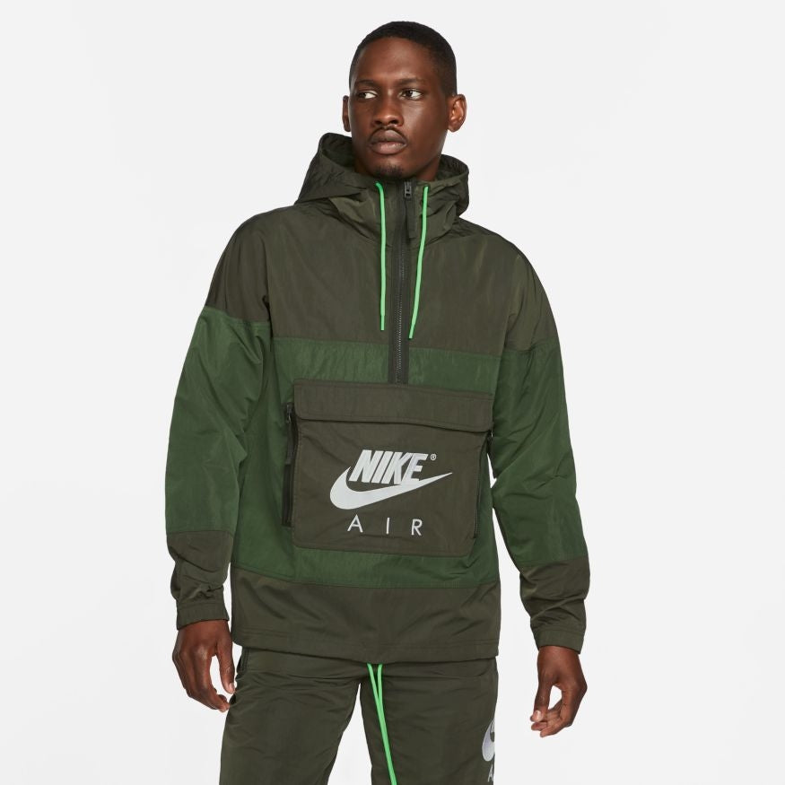 Nike Air Anorak – Grün/Weiß