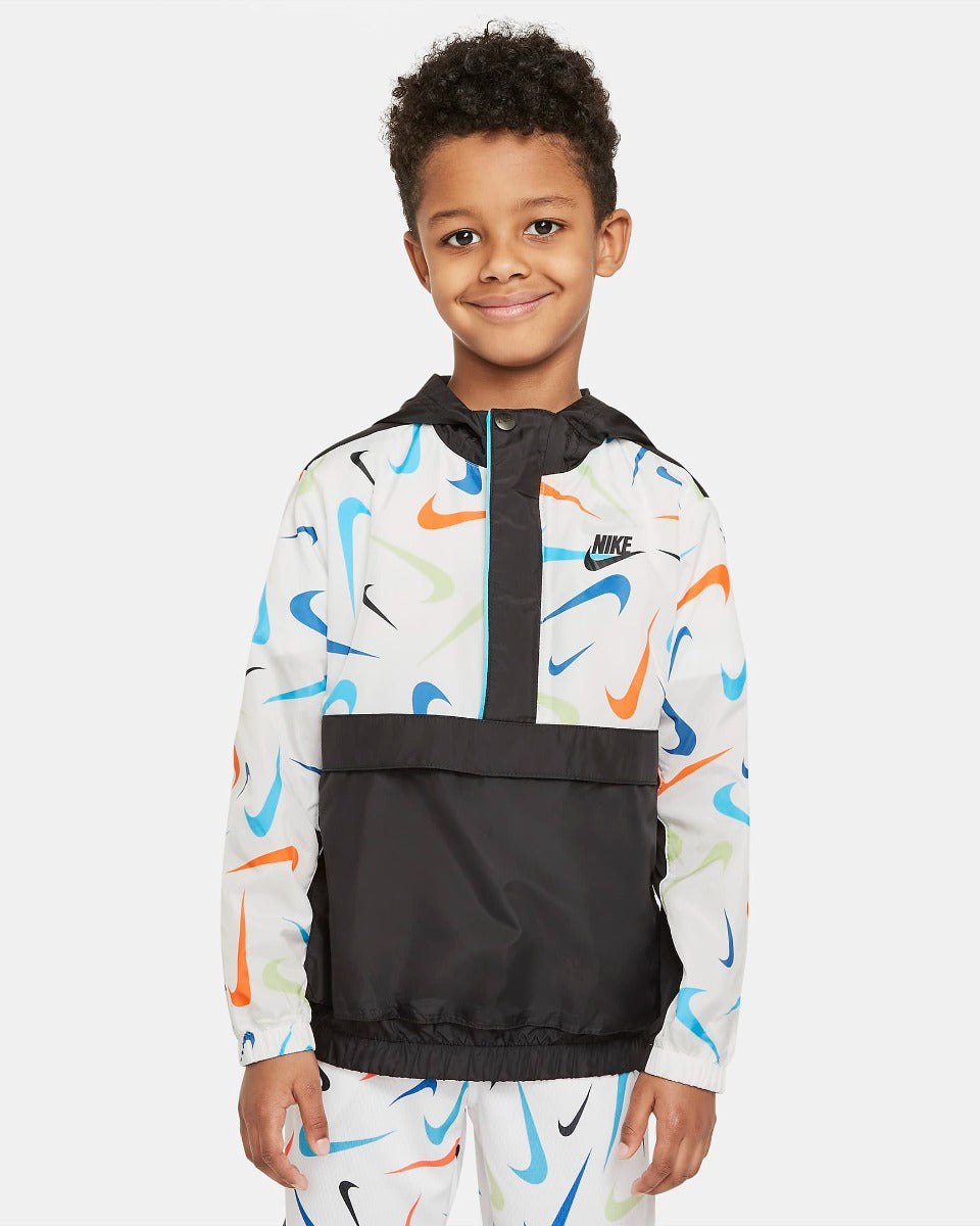 FootkornerAnorak Nike Sportswear Enfant - Noir/Blanc