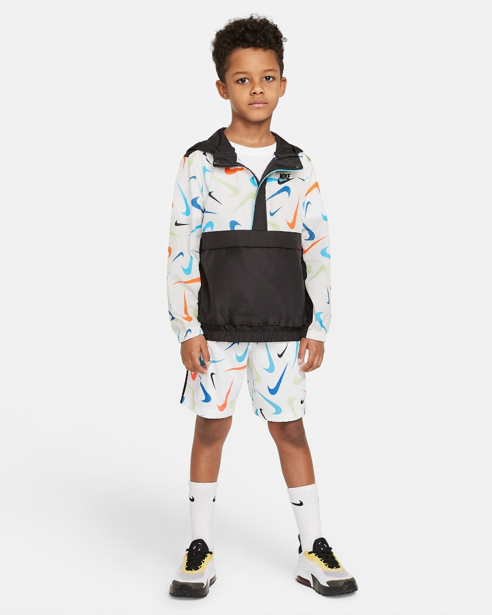 FootkornerAnorak Nike Sportswear Enfant - Noir/Blanc