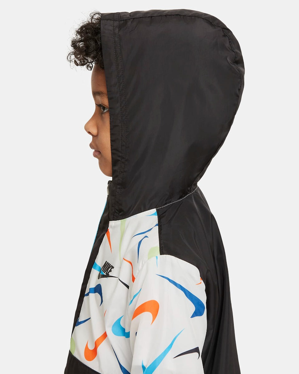 FootkornerAnorak Nike Sportswear Enfant - Noir/Blanc